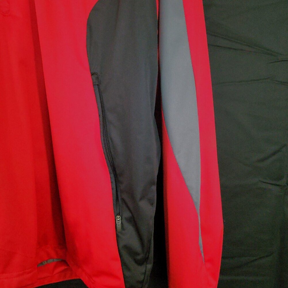 Chicago Blackhawks 1/4 Zip Pullover Windbreaker Jacket Men’s Medium NHL Hockey - Picture 5 of 10
